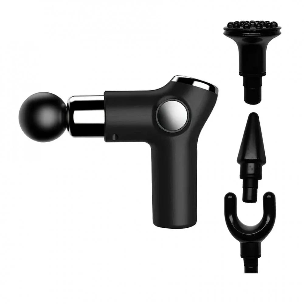 Bastek BC1704, a black smart massage device for massaging body muscles