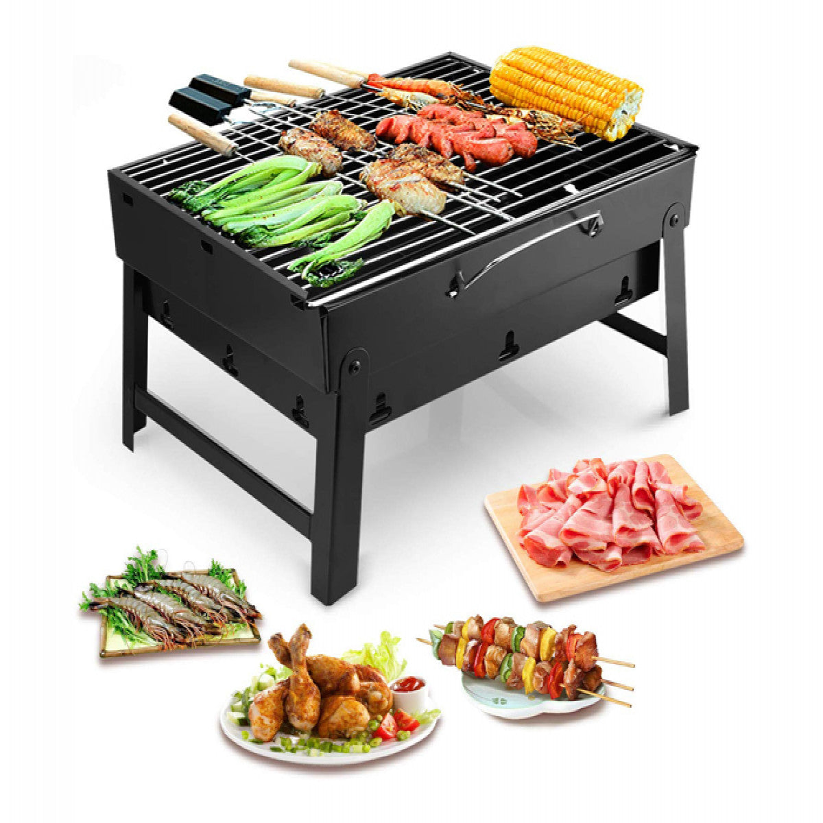 Portable Grill BBQ Charcoal Grill Super Mini Grill TL-372