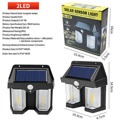 Outdoor Solar Sensor Motion Light - CL228