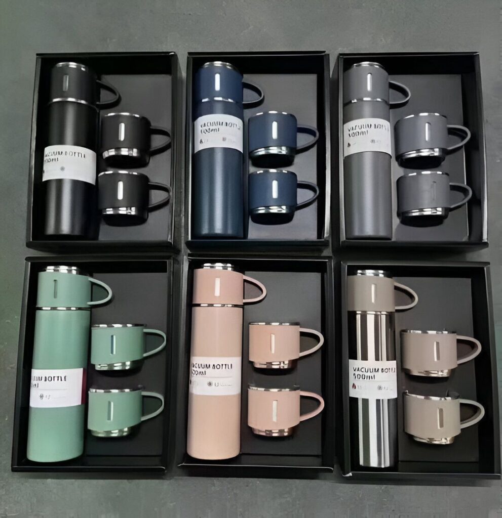 Vacuum Flask Set Stainless Steel - 500ml